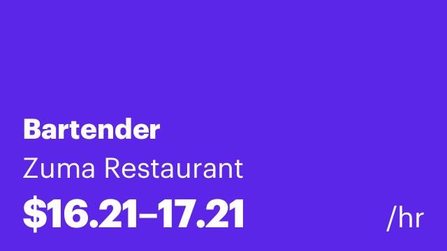 Bartender