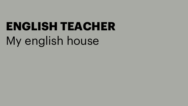 ENGLISH TEACHER