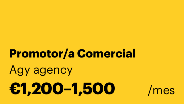 Promotor/a Comercial