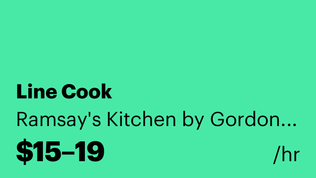 Line Cook