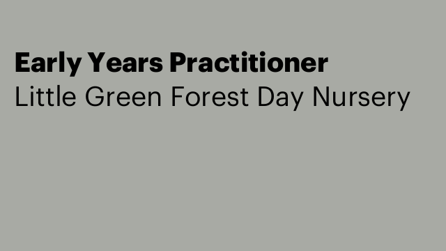 Early Years Practitioner