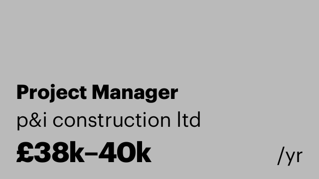 Project Manager