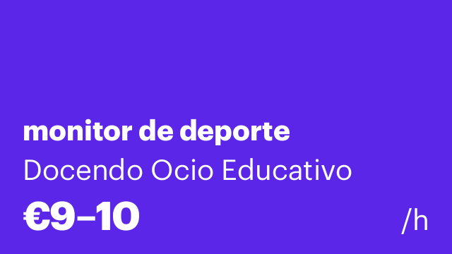 monitor de deporte