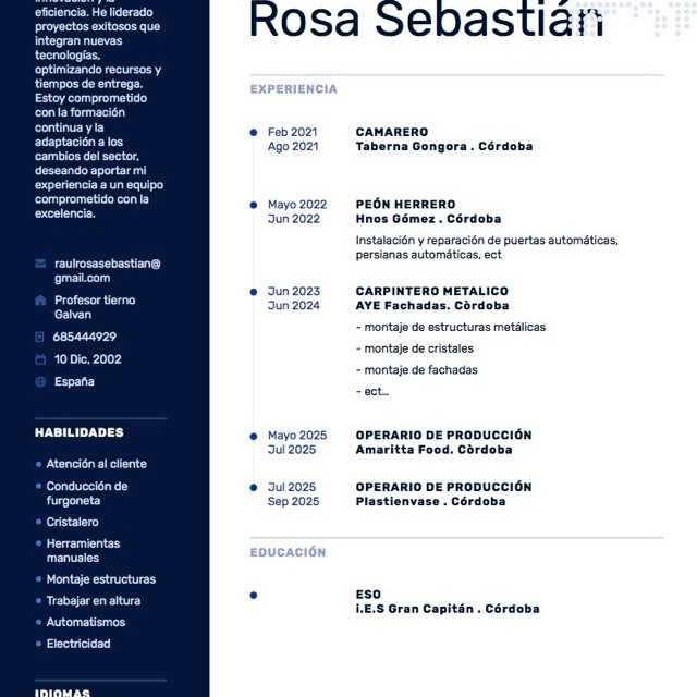 Candidate avatar