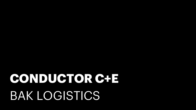 CONDUCTOR C+E