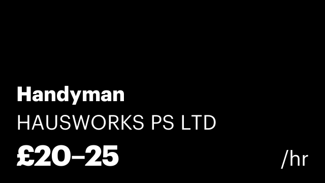 Handyman