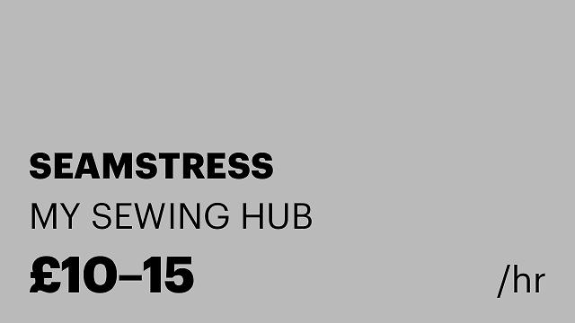 SEAMSTRESS