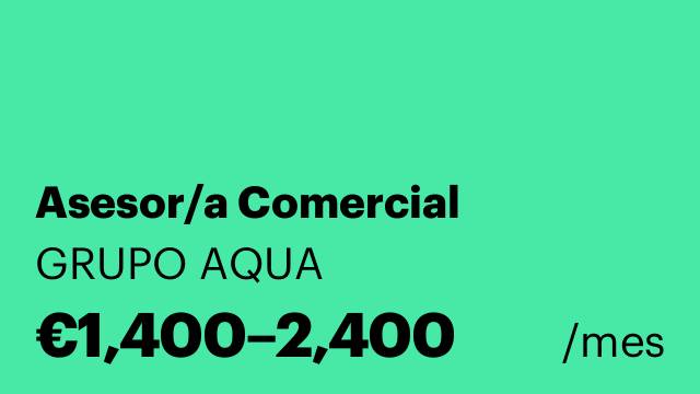 Asesor/a Comercial