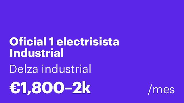 Oficial 1 electrisista Industrial