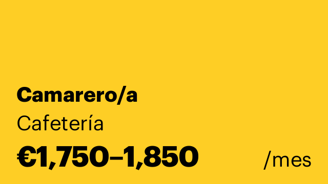 Camarero/a