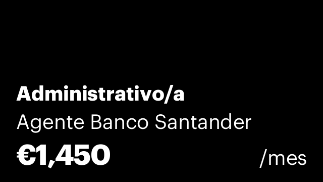 Administrativo/a