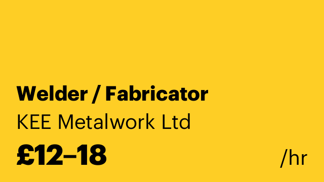 Welder / Fabricator