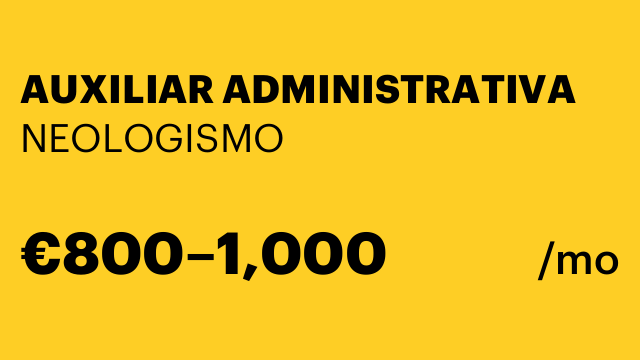 AUXILIAR ADMINISTRATIVA