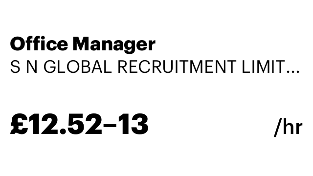 Office Manager