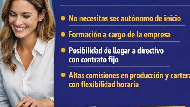 Agente de Seguros – Altas Comisiones + Plan de C