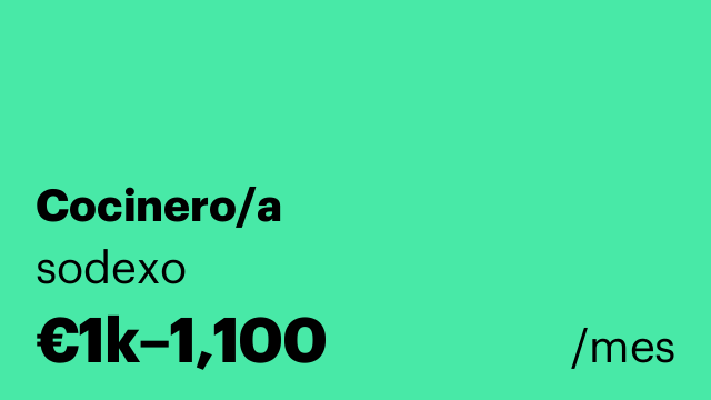 Cocinero/a