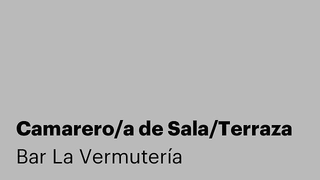 Camarero/a de Sala/Terraza