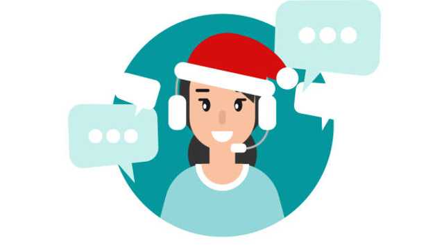Atención al cliente - Campaña de navidad