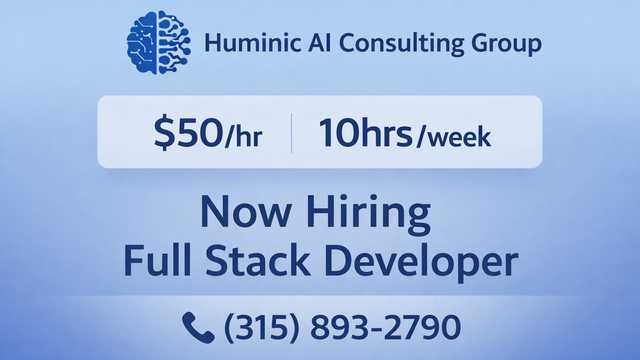 Software Developer (Part-time/Remote) $50/hr