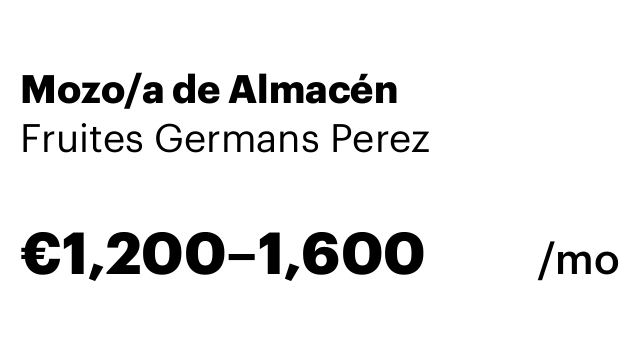 Mozo/a de Almacén
