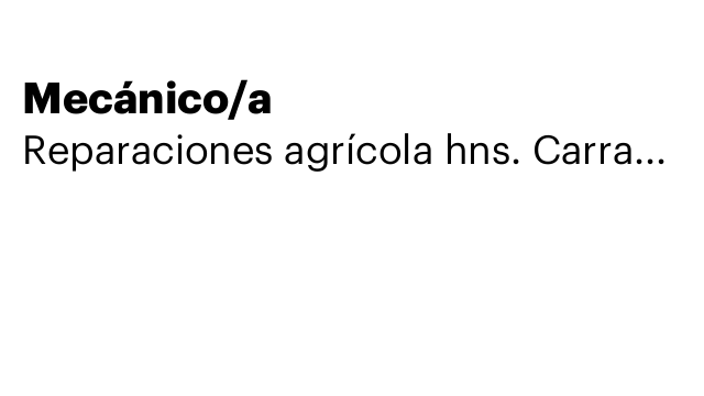 Mecánico/a