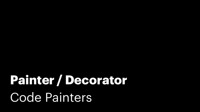 Painter / Decorator