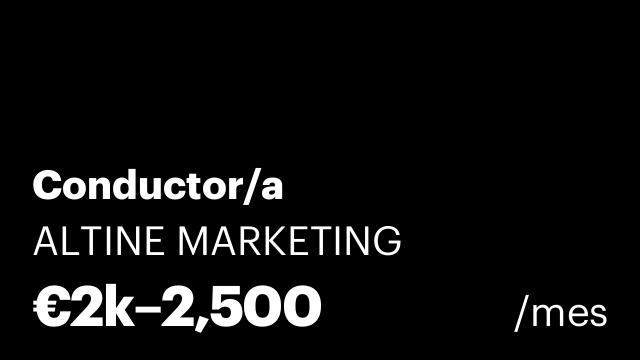 Conductor/a