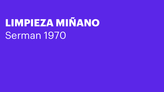 LIMPIEZA MIÑANO