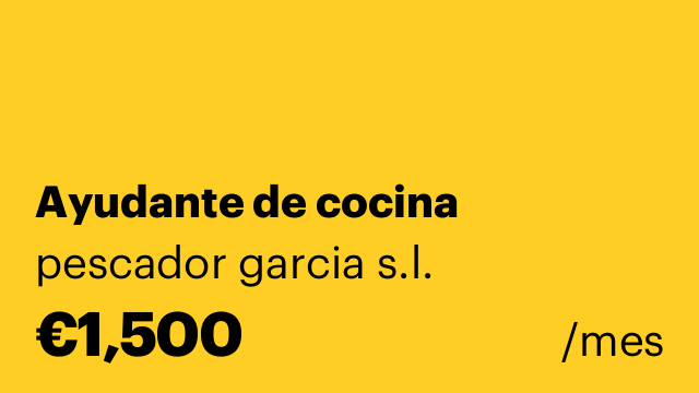Ayudante de cocina
