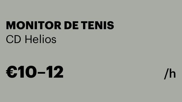 MONITOR DE TENIS
