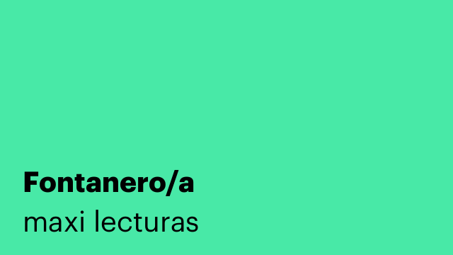 Fontanero/a