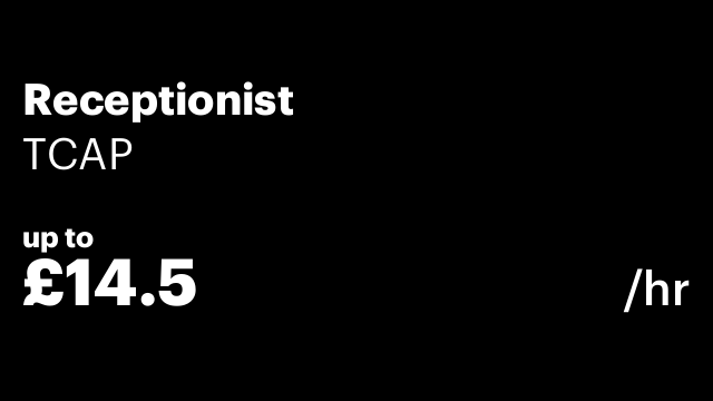 Receptionist
