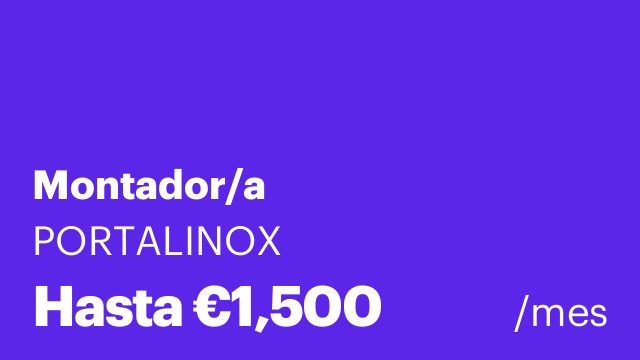 Montador/a