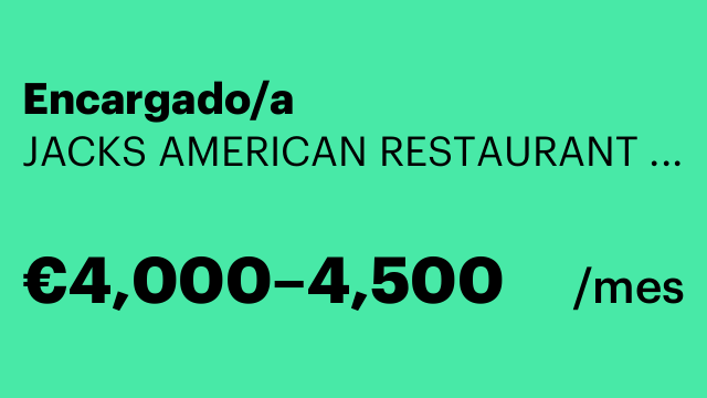 Encargado/a