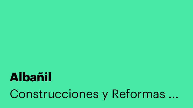 Albañil
