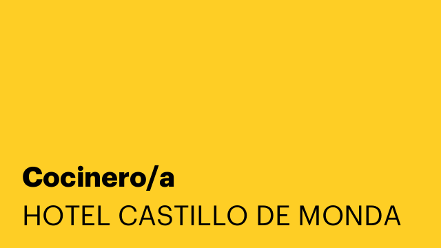 Cocinero/a