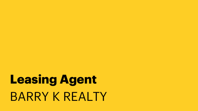 Leasing Agent