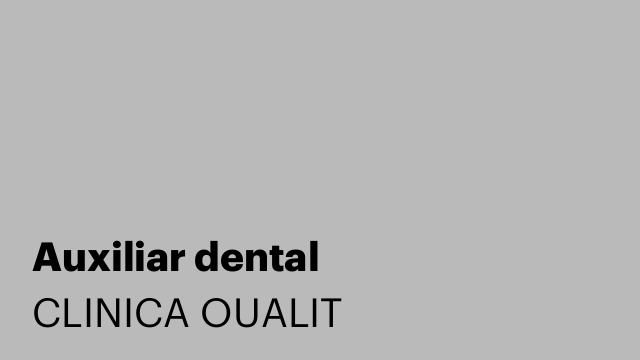 Auxiliar dental