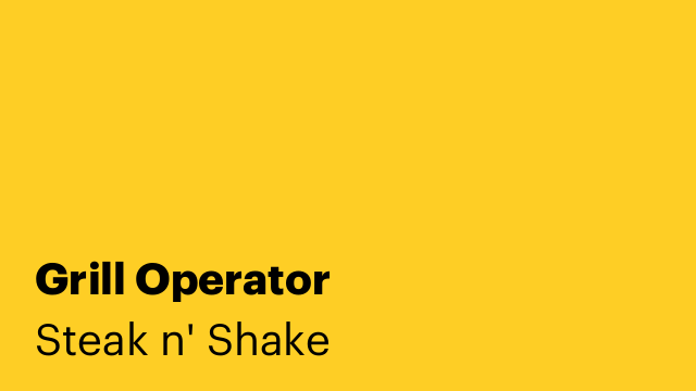 Grill Operator