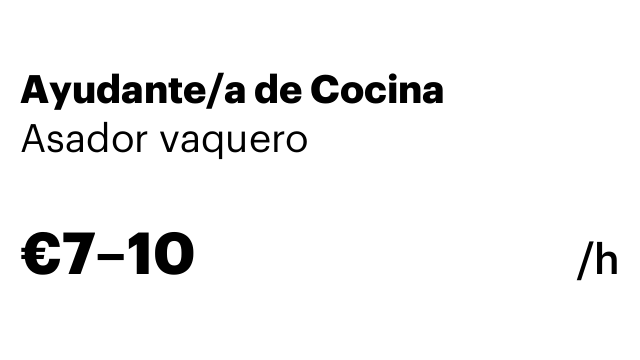 Ayudante/a de Cocina