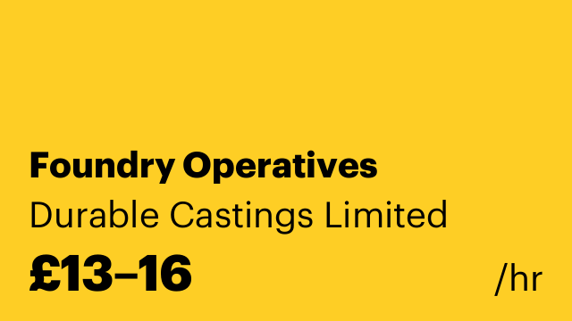 Foundry Operatives