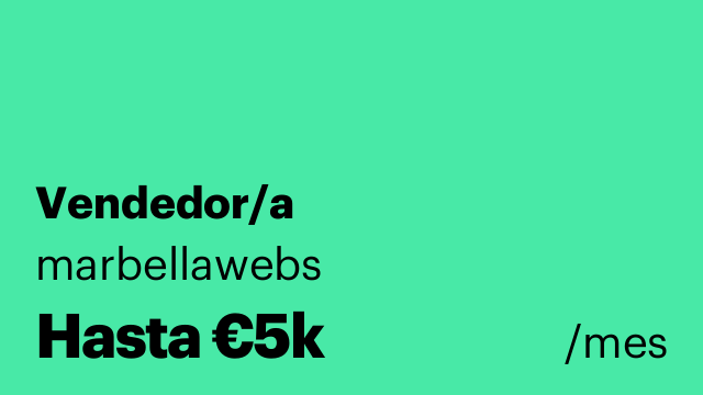 Vendedor/a