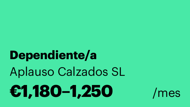 Dependiente/a