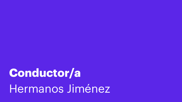Conductor/a