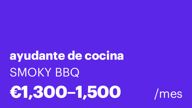 ayudante de cocina