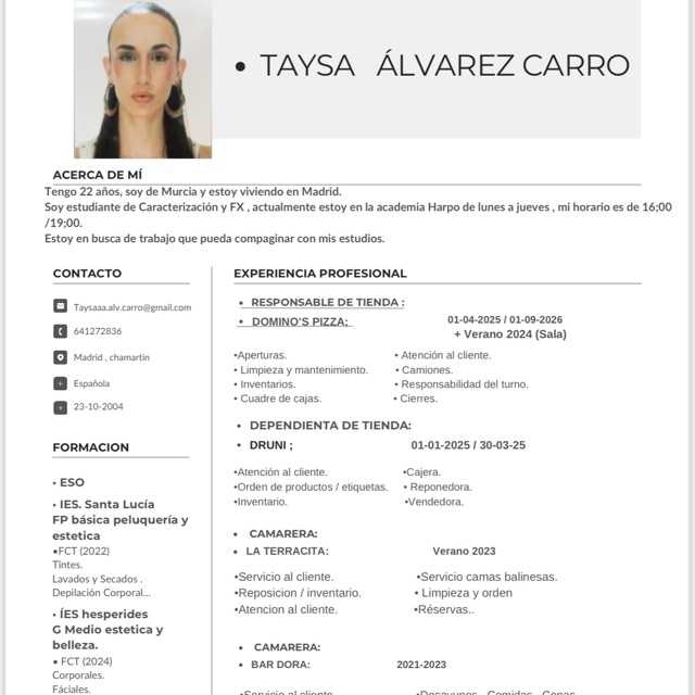Candidate avatar