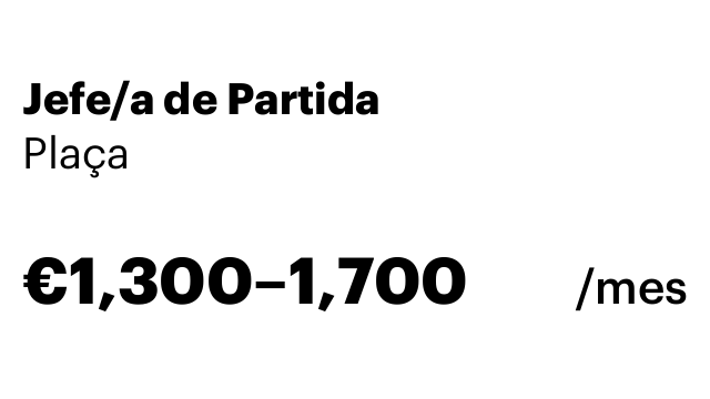 Jefe/a de Partida