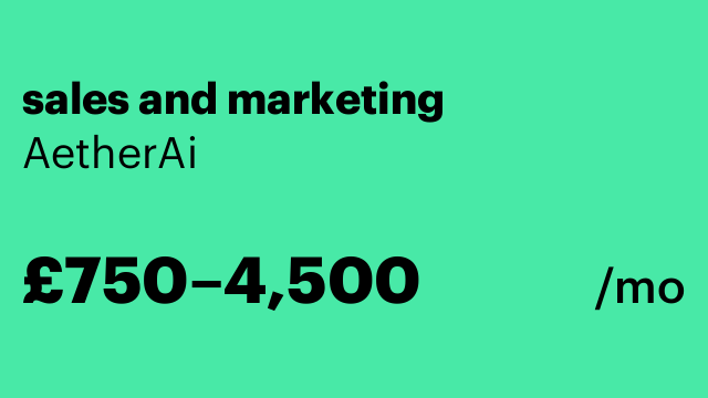 sales and marketing