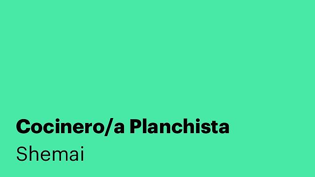 Cocinero/a Planchista