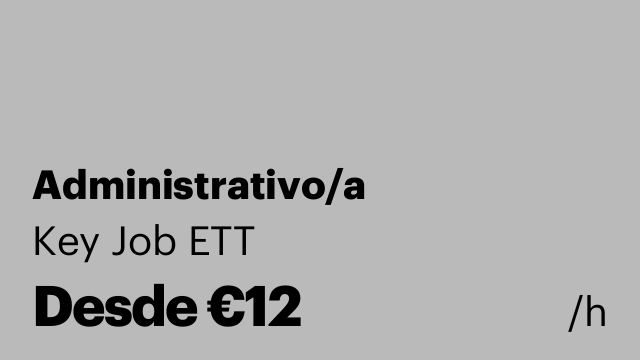 Administrativo/a